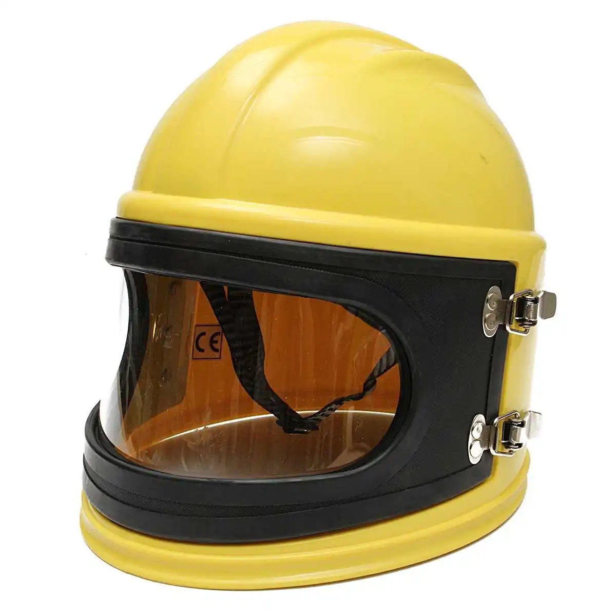 Protective sandblasting helmet, high-quality ABS dust mask, sandblasting protector with temperature adjustment device