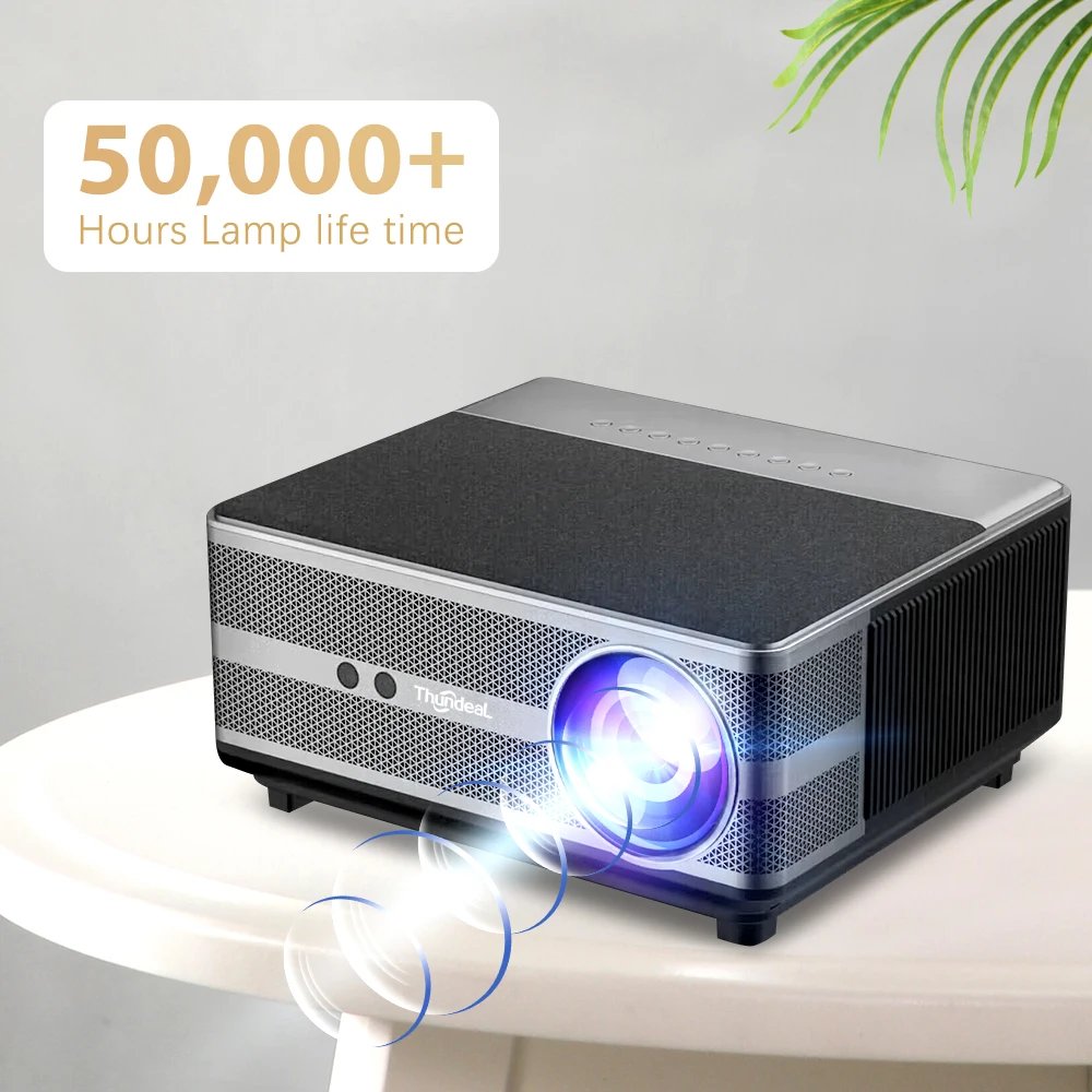 ThundeaL Full HD 1080P Projector TD98 WiFi LED 2K 4K Video Movie Beam TD98W Android Projector PK DLP Home Theater Cinema Beamer