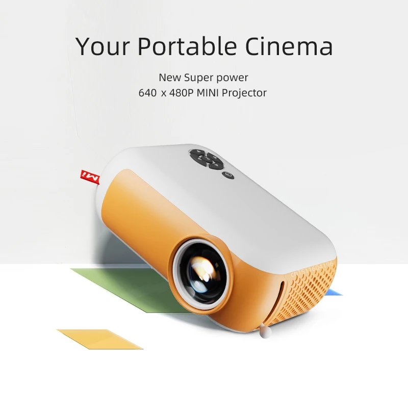 A10 MINI Projector Portable 3D LED Video Projectors Home Cinema Theater Game Laser Beamer Smart TV BOX 1080P 4K Via HD Port