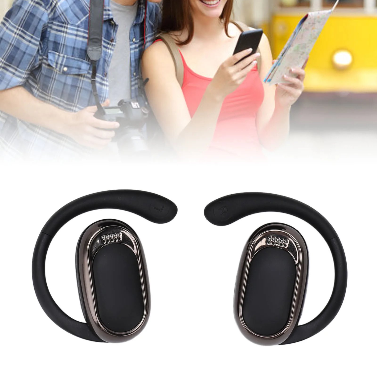 Translator Earbuds TWS Language Translation Earphones Real-Time Instant Translation Earbud Smart Translate Headphone For Meeting