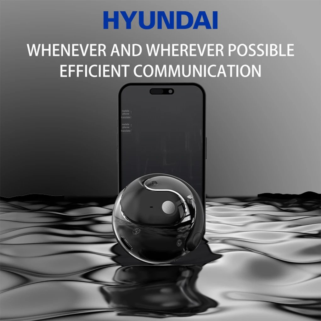 HYUNDAI HY-T26 Pro OWS Earphones Wireless BT5.4 AI Translation Headphones HIFI Sound 4 Translation Mode Earbuds HD Call