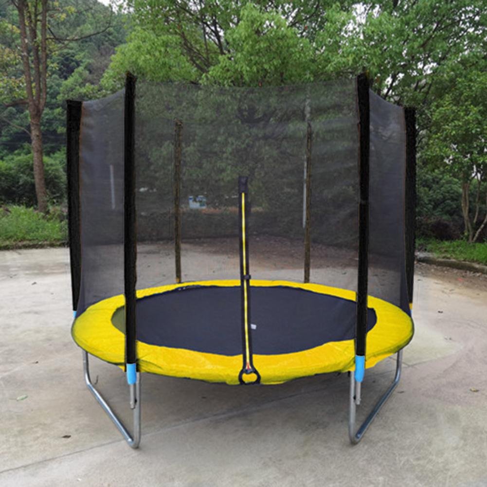 Heat-Resistant Practical Toddler Kids Round Frame Trampoline Protective Net For Kindergarten