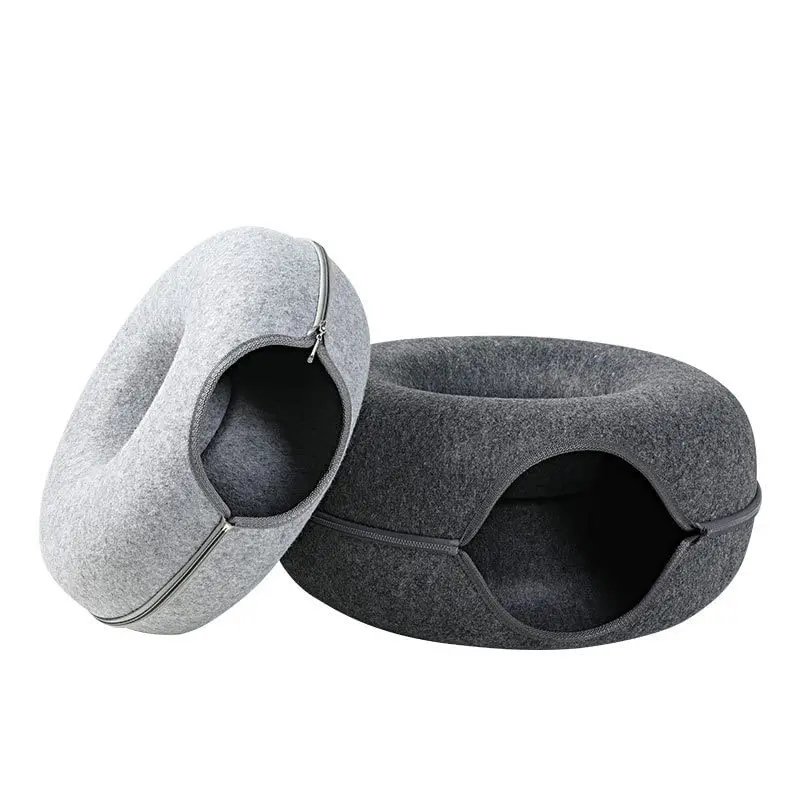 Vip Donut Cat Bed Pet Tunnel