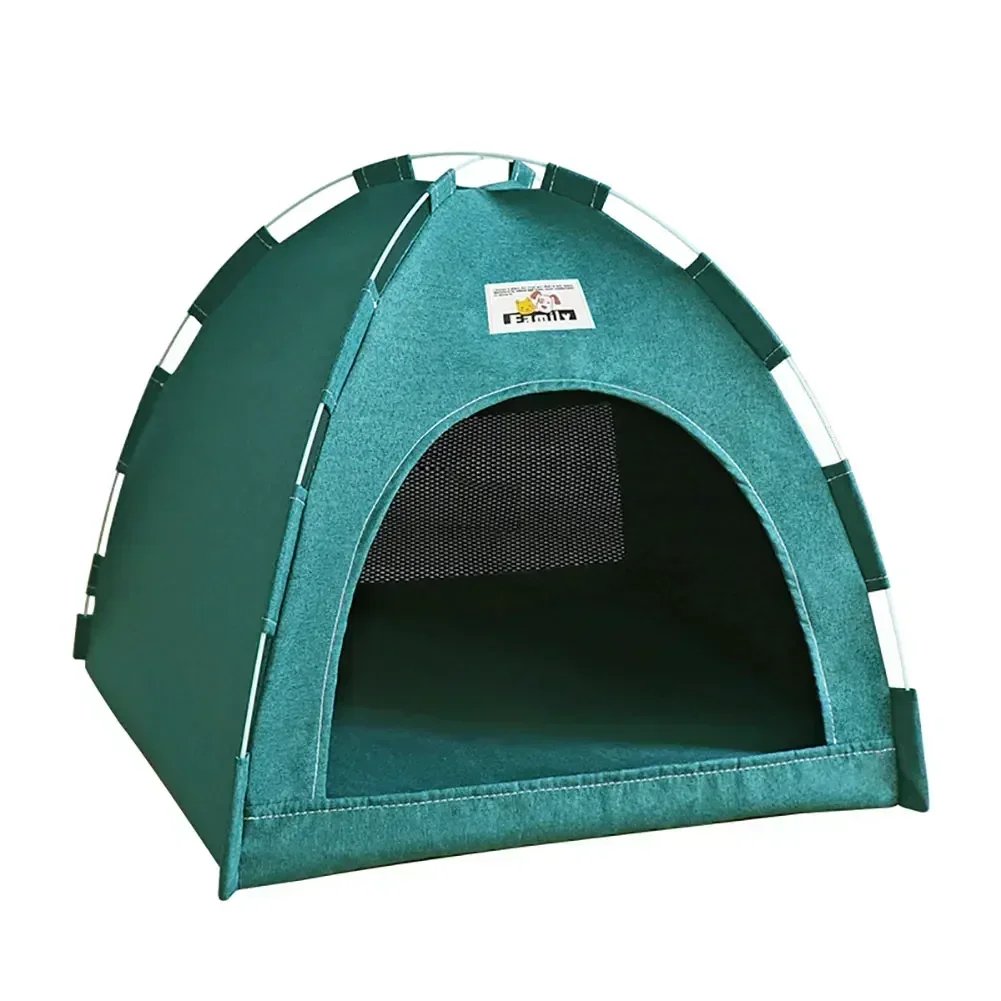 Pet Tent Bed Cats House Supplies Products Accessories Warm Cushions Furniture Sofa Basket Beds Winter Clamshell Kitten Tents Cat