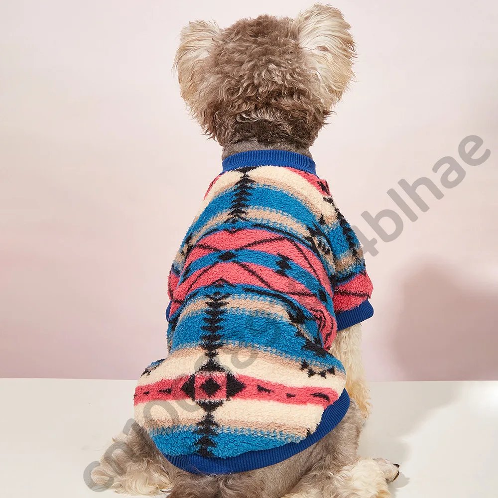 Warm Dog Clothes for Small Dog Coats Jacket Winter Clothes for Dogs Cats Clothing Chihuahua Cartoon Pet Sweater Costume Apparels