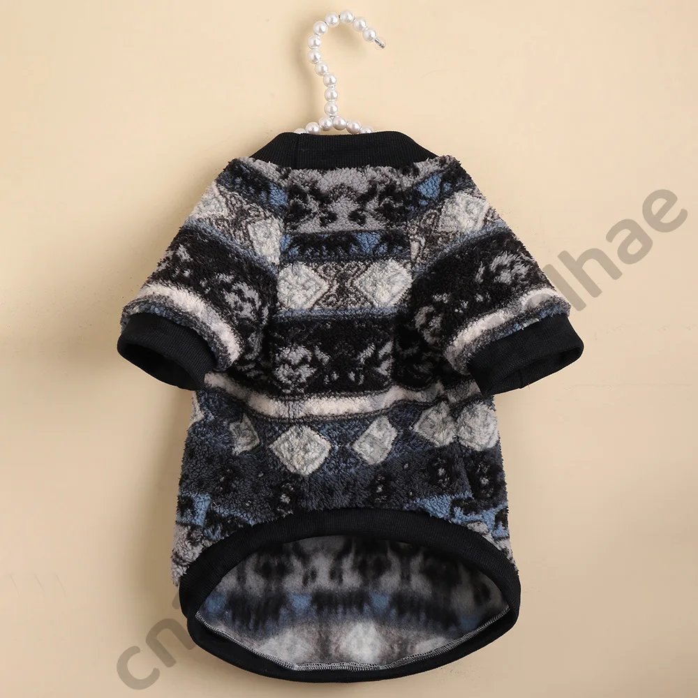 Warm Dog Clothes for Small Dog Coats Jacket Winter Clothes for Dogs Cats Clothing Chihuahua Cartoon Pet Sweater Costume Apparels