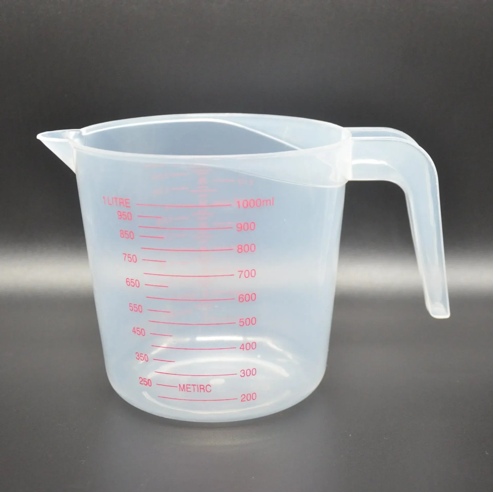 250/500/600/1000ml Baking Liquid Measuring Cups PVC Scale Cup Plastic Measuring Volume Beaker Kitchen Baking Tools