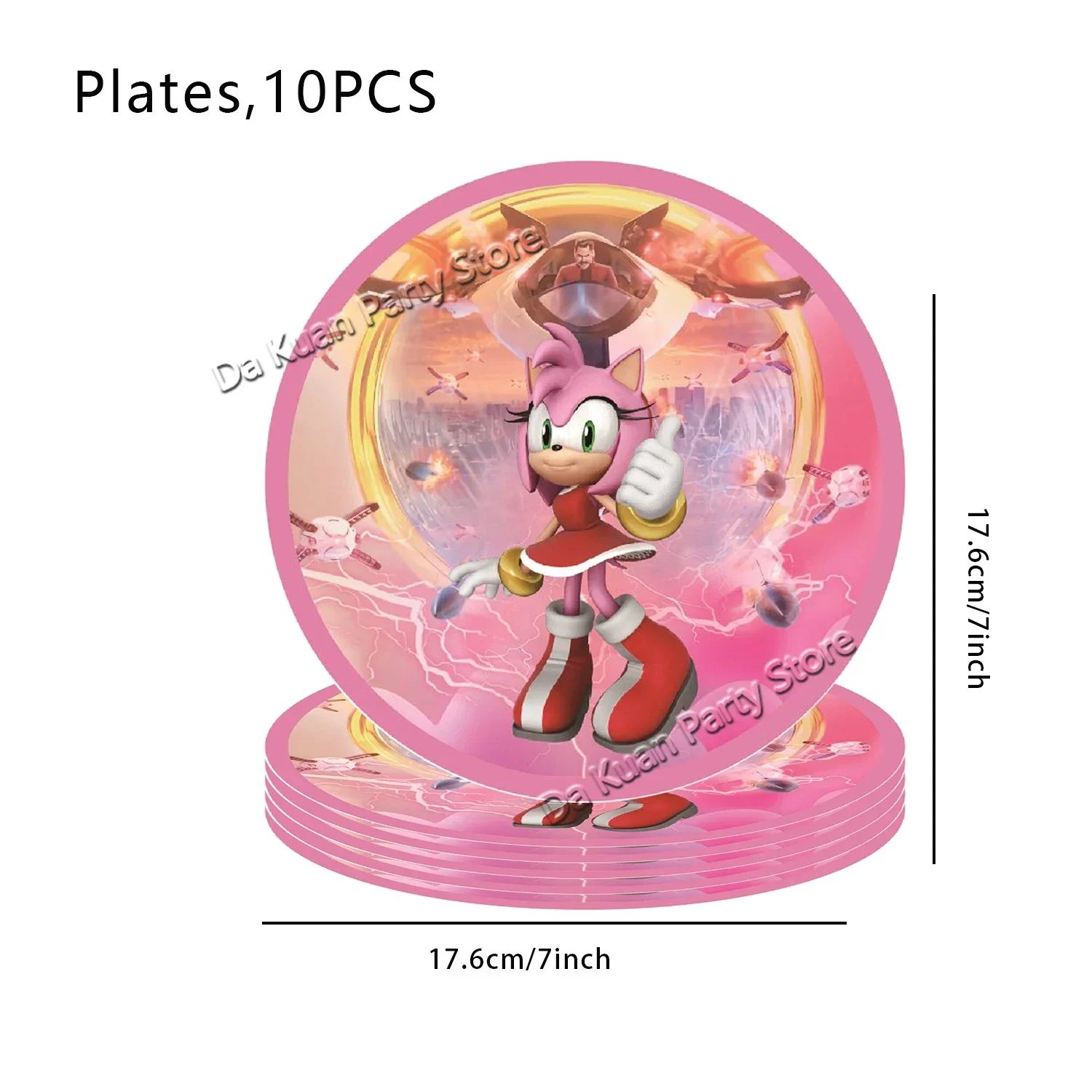 7inch plate-10PCS