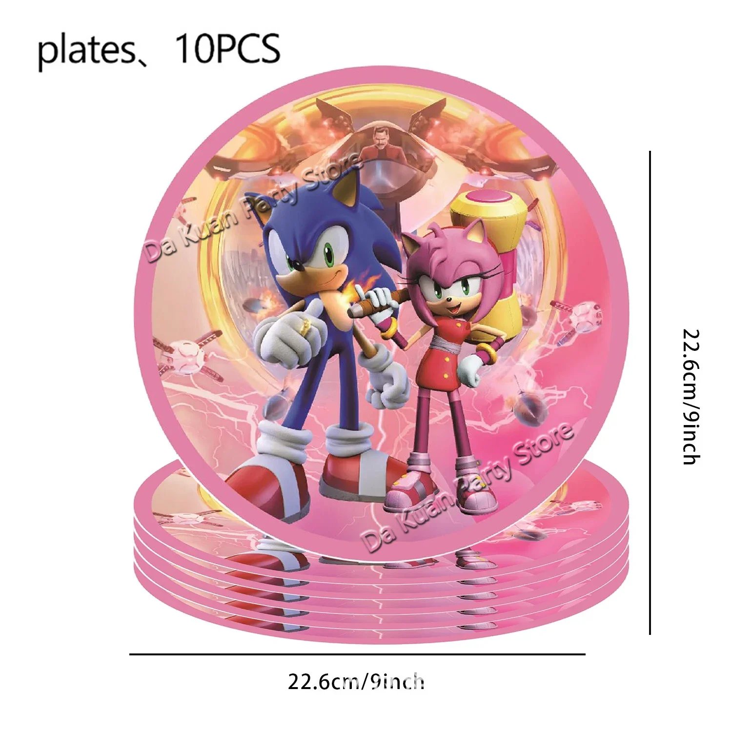 9inch plate-10PCS