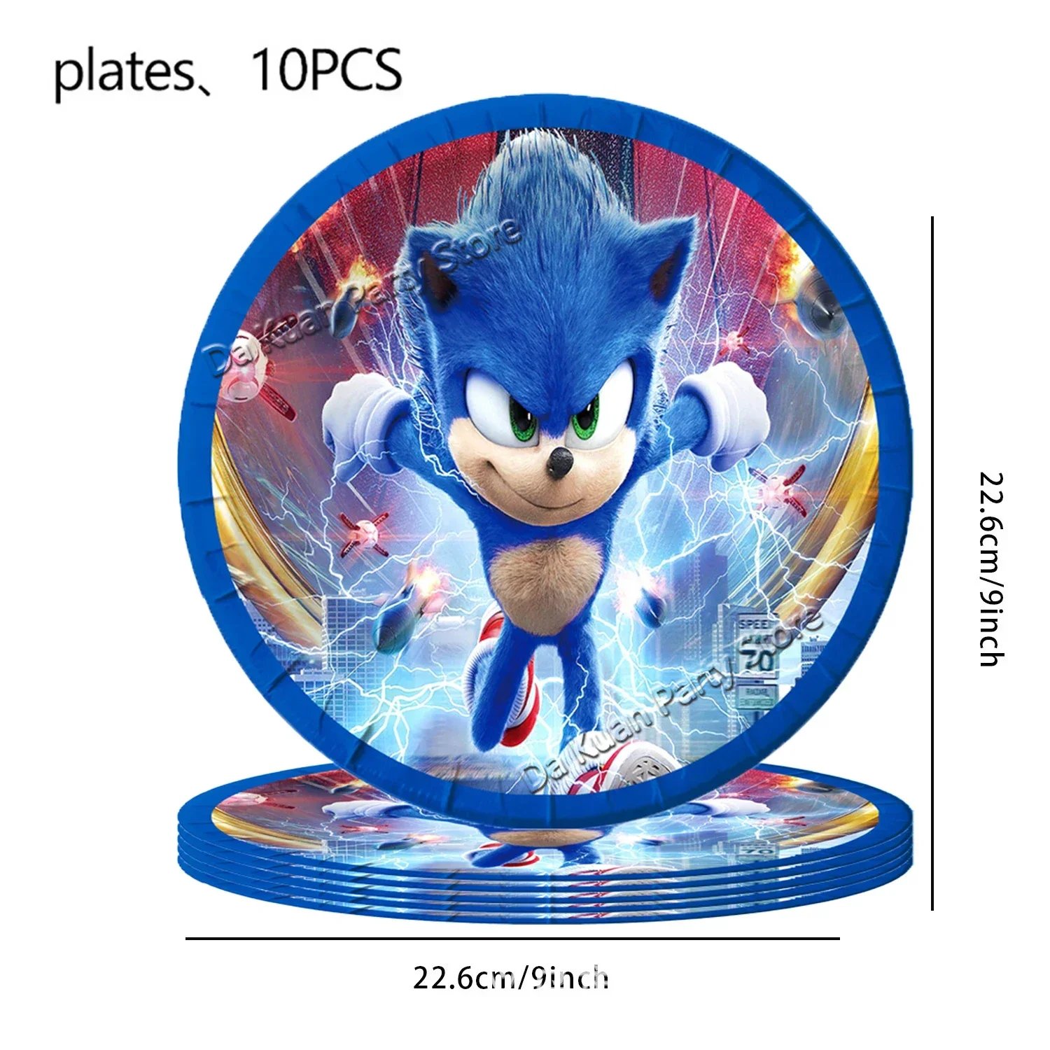 9inch plate-10PCS