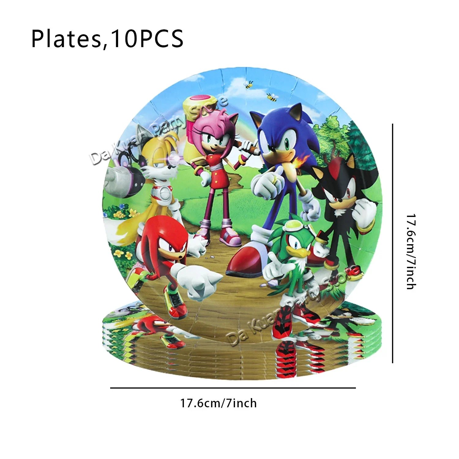 7inch plate-10PCS