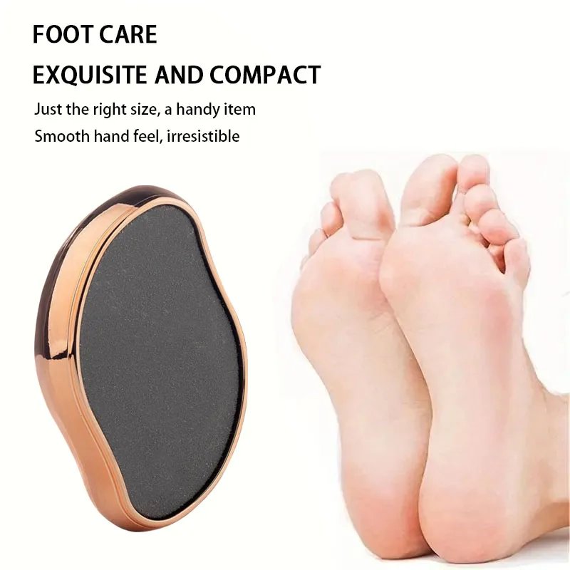 Hands and Feet Portable Sanding Stone Callus Remover Foot Care Tool Exfoliating Artifact Glass Foot File Pedicure Tool 1