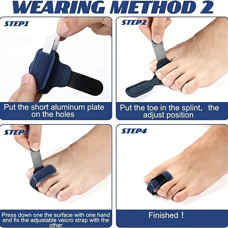 Foot Care Tools Toe Splint Toe Straightener  Toes Corrector for Women Toes Brace Hammertoe Splint Toes Wrap Toe Covers Broken