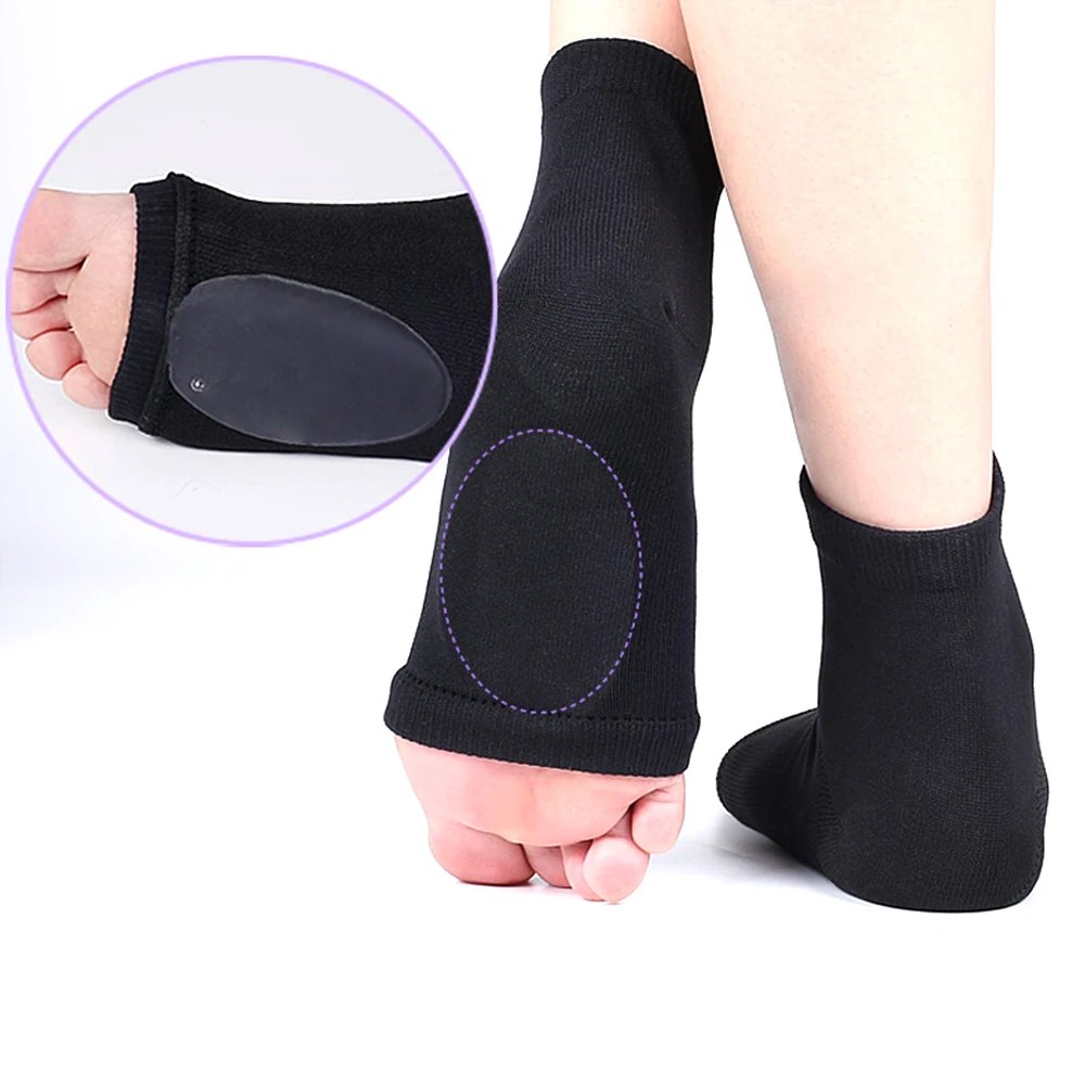 2 in 1 Arch Support Sleeves Plantar Fasciitis Heel Spurs Foot Care Flat Feet Relieve Fatigue Sleeve Socks Orthotic Insoles Pads