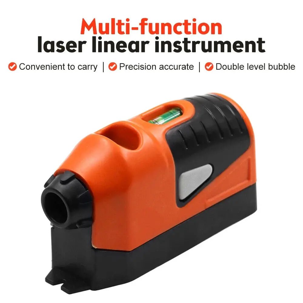 Small-scale Portable Laser Level Vertical Horizontal Laser Line Projection Measuring Tools Vertical Spirit Level Tool Laser Level