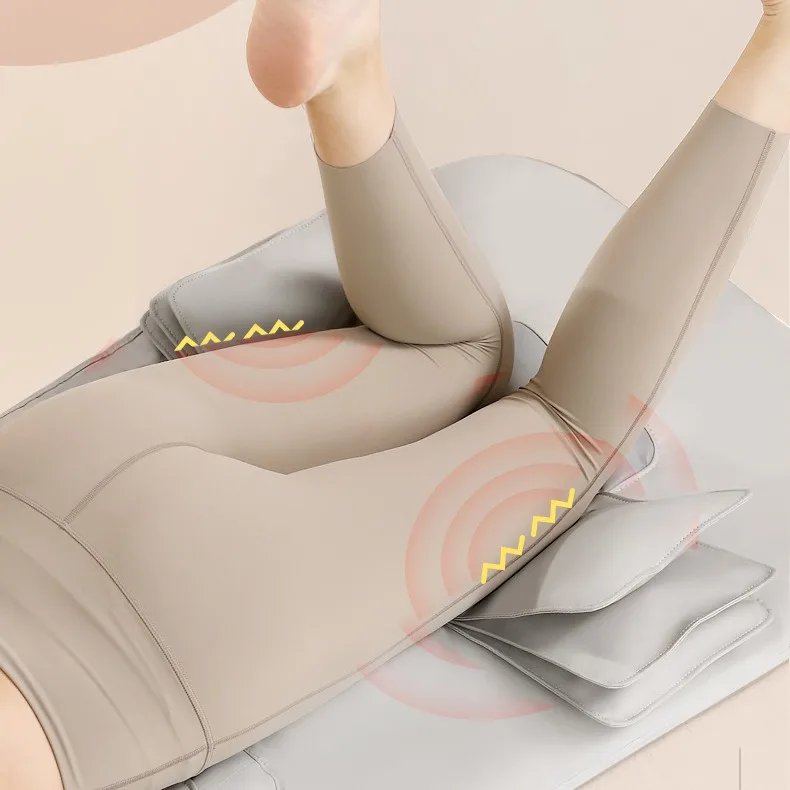 Full Body Massage Mat Mattress Electric Airbag Traction Lumbar Heated Kneading Neck Massager Vibration with Remote Controlle