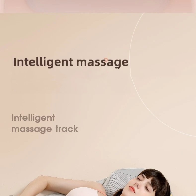 Full Body Massage Mat Mattress Electric Airbag Traction Lumbar Heated Kneading Neck Massager Vibration with Remote Controlle