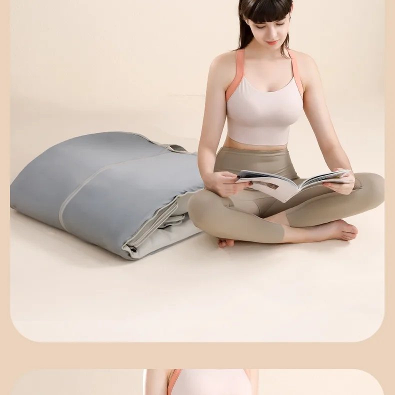 Full Body Massage Mat Mattress Electric Airbag Traction Lumbar Heated Kneading Neck Massager Vibration with Remote Controlle